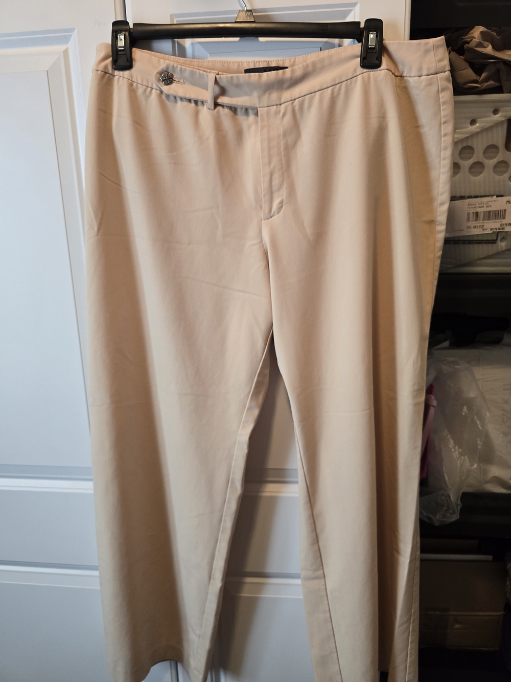 Classic Women's Beige Dress Pants